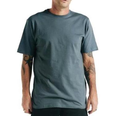 Imagem de Camiseta Volcom Silk Solid Stone Grafite-Masculino