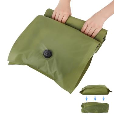 Imagem de Sacos de vedação a vácuo de tecido reutilizável para roupas - essenciais de viagem de compressão grandes sem bomba - Escapamento manual, tecido Oxford resistente a rasgos para bagagem, armário e