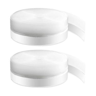 Imagem de Bothyi 2 peças de vedação para porta, 10 metros (32,81 pés), bloqueia a entrada de ar frio e chuva, batente de porta autoadesivo transparente para box de, 45 Mm de Largura