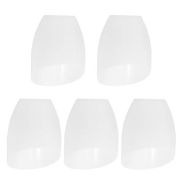 Imagem de Angoily 5 peças Abajur de plástico Ferradura Abajur de substituição Plástico Lâmpada Cobertura Branca Lâmpada para Multi- Cabeça Stand Up Lâmpada Luz do Quarto 42mm