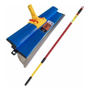 Imagem de Desempenadeira 60cm Aço Inox Com Suporte E Prolongador 2 Mt - Arapro