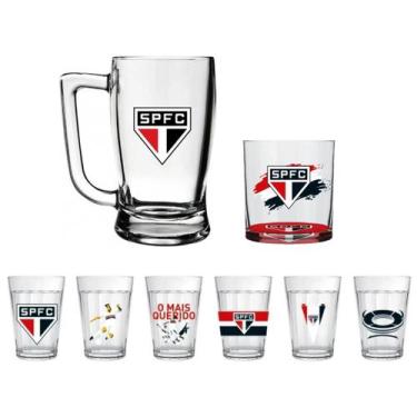 Imagem de Jogo De Copo Americano + Whisky E Caneca Taberna - ALLMIX, São Paulo