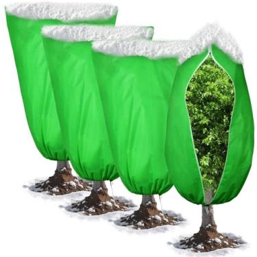 Imagem de Florelf Conjunto de cobertura de plantas verde reutilizável de 10 a 80 cm x 47 polegadas para proteção de jardim, ideal para tomate, canteiros elevados e jardim de inverno, funciona como guarda-chuvas