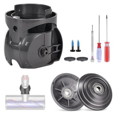 Imagem de Conector de cabeça de limpador de torque + roda V-Ball compatível com Dyson Outsize V15 V11 V10 XL cabeça aspirador peças de substituição SV12 SV14 SV15 SV16 SV17 SV22 SV23 SV27 SV28 SV47 acessórios