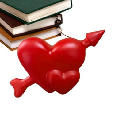 Imagem de Luminária de Coração | Lâmpada LED Cardíaca Para Valentine,Luz Noturna Decorativa,Para Casas De Banho Corredores Secretárias Entradas Cabeceiras Hotéis Dormitórios Quartos