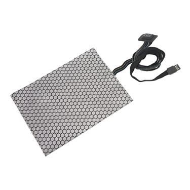 Imagem de Cryfokt Almofada de Aquecimento Flexível para Roupas, Aquecimento Rápido e Uniforme, Almofada Aquecedora de Colete Infravermelho Distante para Jaqueta, Resistente a Curvas, 7,9 X 5,9 pol., para