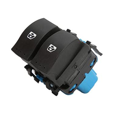Imagem de Generic Poderoso Interruptor de Controle da Janela Elétrica do Carro 4417286 Substituição da Porta Dianteira Adequado para Vivaro E7 2003-2019, Materiais Avançados para Fácil Montagem, Adequado