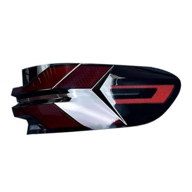 Imagem de Tampa traseira da lâmpada traseira do carro compatível com bmw x5 2023 escudo da lâmpada de vidro tampas de lente de vidro transparente abajur caso máscaras de luz traseira(Outside Left)