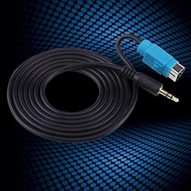 Imagem de Alpine Cda 9886 Direct - Hlyjoon para cabo de entrada de áudio AUX, velocidade total para mini tomada adaptador peças de substituição adequadas para Auto Universal Alpine CDA CDE IVA
