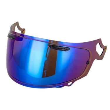 Imagem de Lente de substituição do visor capacete motocicleta para integral Arai RX-7X REO XD RX-7V VAS-V PC Premium Anti-UV Anti-Embaçamento Anti-Risco Fácil instalar e