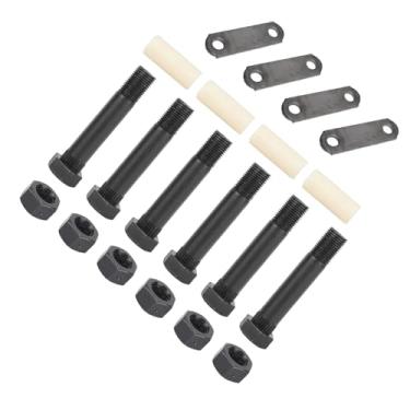 Imagem de aqxreight Kit de Manilha de Reboque Confiável, Resistente e Estável Kit de Manilha de Reboque Em Tandem Adequado para Mola de Olho Duplo 3500 Libras a 7200 Libras Eixos e Sistemas Duplos de Usados