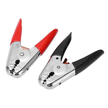 Imagem de KIMISS Braçadeiras Universais de Cabo de Ligação de Reforço de 600AMP - Clipes de Carregador de Bateria Resistentes Com Alça Isolada para Carro e Uso Eletrônico