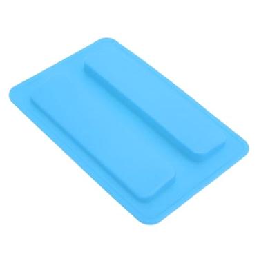 Imagem de Tampa de silicone para torradeira, tampa macia, flexível, reutilizável, à prova de poeira, prevenção de derramamento para eletrodomésticos, cozinha, material, silicone, tamanho (Azul)
