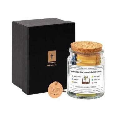 Imagem de Presente Cristão: Frases Bíblicas Em Pote Para Emoções E Sentimentos, 