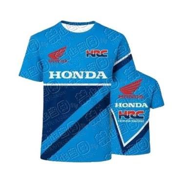 Imagem de Camiseta Masculina De Verão De Secagem Rápida Para Corrida De Motocicl
