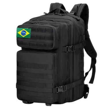 Imagem de Mochila militar 50l camping original 1000d impermeavel com divisorias 