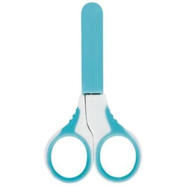 Imagem de Tesoura para Unha Infantil Bebê pontas Arredondadas com capa - Buba, A