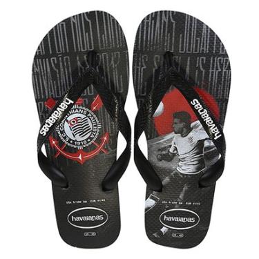Imagem de Sandália Havaianas Top Times Corinthians Masculina-Masculino
