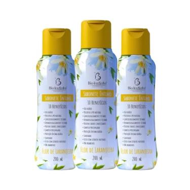 Imagem de Kit C/ 3 Sabonete Íntimo 10 Benefícios Flor de Laranjeira 200mL Bio Instinto