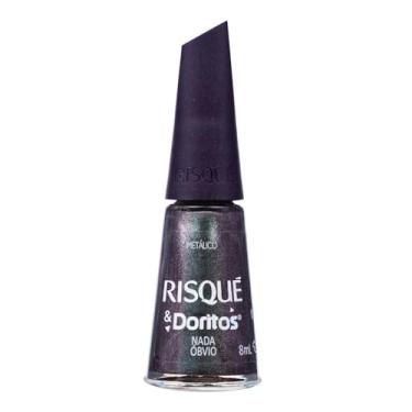 Imagem de Esmalte Cinza Risqué & Doritos Nada Óbvio Metálico 8ml