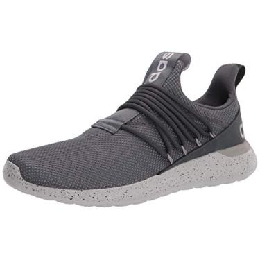 Imagem de adidas Lite Racer Adapt 3.0 Tênis de corrida masculino, Cinza/Preto, 44