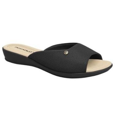 Imagem de Tamanco Feminino Camila Preto Piccadilly 500352-81-Feminino