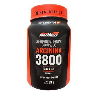 Imagem de Vaso Dilatador Arginina 3800 Mg - Vaso Expand (100 Cápsulas - new mill