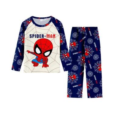 Imagem de Conjuntos De Pijamas Para Meninos E Meninas Com Estampa De Stitch, Cam