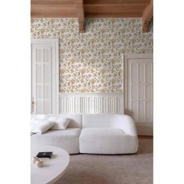 Imagem de Papel De Parede Icon Floral Bege Ic3101