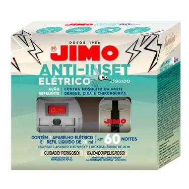 Imagem de JIMO ANTIINSET APARELHO ELETRICO Kit 60 Noites Bivolt - JIMO