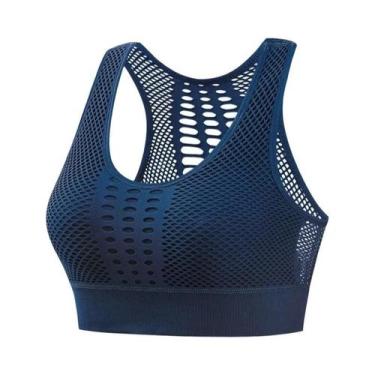 Imagem de Top De Yoga Sem Costas Para Mulheres, Sutiã Esportivo De Secagem Rápid