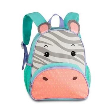 Imagem de MOCHILA INFANTIL PEQUENA ANIMAIS MATERNAL PRÉ ESCOLA UNISSEX-Feminino