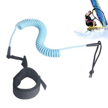 Imagem de Corda de Segurança de Paddleboard - Cordão de Segurança para Bodyboard,Substituição para Ligações de Paddleboard - Homens Adultos Jovens Iniciantes e Entusiastas do Desporto