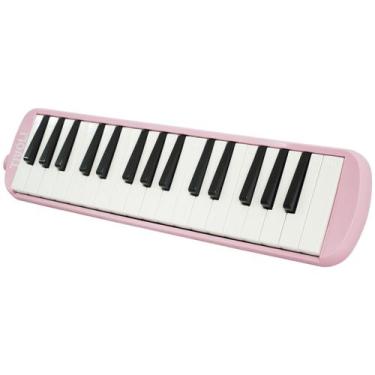 Imagem de Escaleta de Sopro Rosa 32 Teclas Com Bag - Tivoli