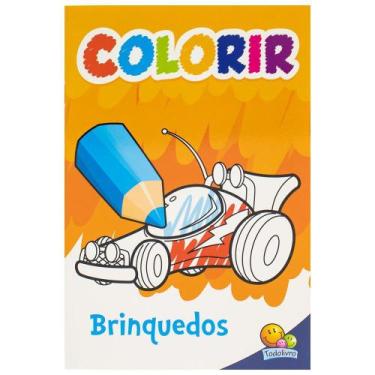 Imagem de Livro - Colorir: Brinquedos