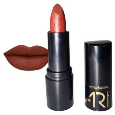 Imagem de Batom Bourbon Nude Retinol-Like AR Maquiagem Abelha Rainha 3,8g