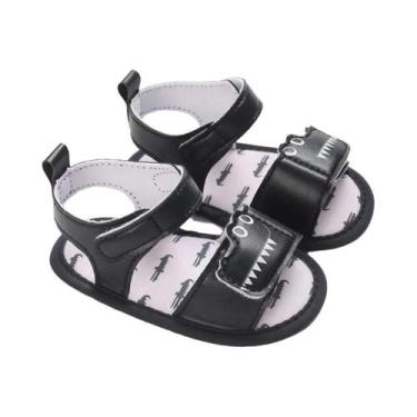 Imagem de Sapatos De Verão Para Bebês Recém-nascidos, Sandálias De Sola Macia Co