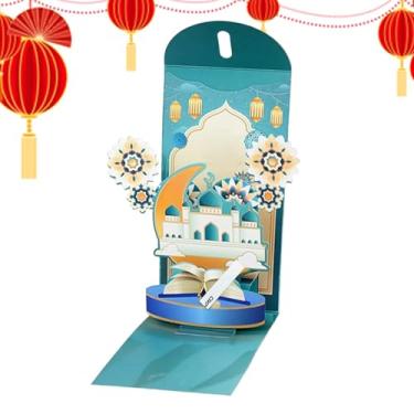 Imagem de Envelopes vermelhos, estética do sudeste asiático, bolso para dinheiro pop-up 3D - envelopes vermelhos de ano novo, para cartão de felicitações, casamento, Natal, aniversário, casamento, homens