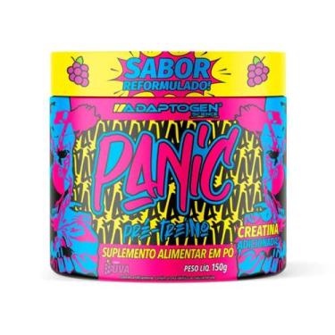 Imagem de Pre treino panic adaptogen 150g - uva, 150g