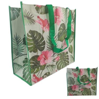 Imagem de Bolsa Ecobag Ecologica Ombro Sacola Dobravel Retornavel