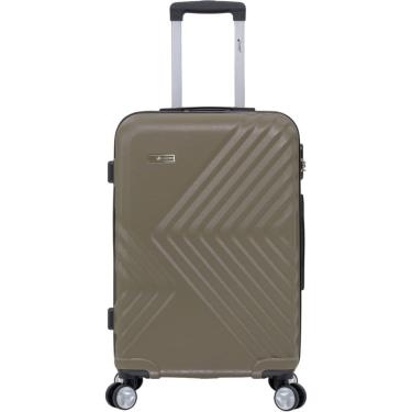 Imagem de Mala de Viagem Bordo Porte Pequeno Rodas 360° ABS Resistente Cadeado com Segredo Cruzeiro 1019-M20