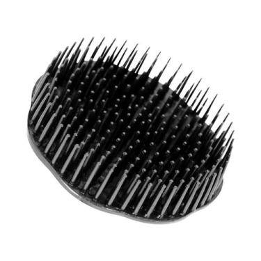 Imagem de Pente Preto Com Glitter Para Cabelos Cacheados E Grossos, Antiestático