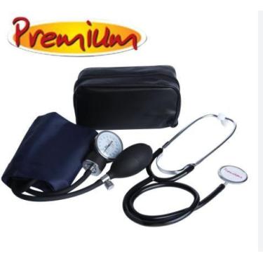 Imagem de Aparelho de Pressao com Estetoscopio+ Esfigmomanometro - PREMIUM
