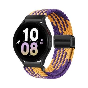 Imagem de Pulseira De Nylon Trançada De 22mm Com Fecho Magnético Para OnePlus Op