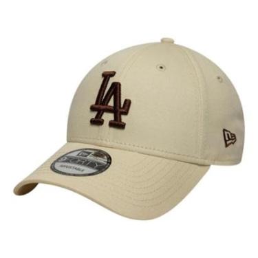 Imagem de Boné New Era 940 Los Angeles Dodgers League Essential Bege-Masculino