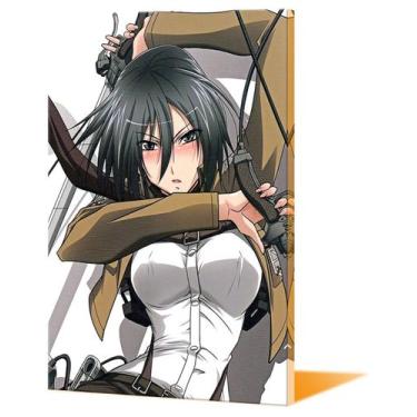 Imagem de Arte de parede em tela Attacks on Titans Mikasas Ackermans Anime - yiw