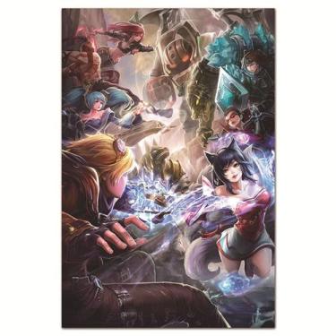 Imagem de Poster Leagues Anime Art 30x40cm Papel 60g - yiweisai