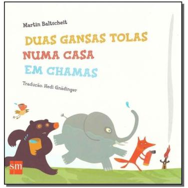 Imagem de Duas gansas tolas numa casa em chamas Sortido - SM EDICOES, Sortido