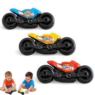 Imagem de Moto Brinquedo Menino Esporte Mini Motinho Infantil Corrida - BS TOYS