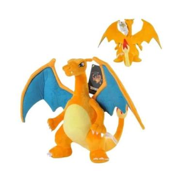 Imagem de Brinquedo De Pelúcia Gigante Brilhante Gigantamax Mega Charizard X Y, 